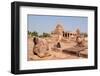 Indian Ancient Architeckture in the Archaeological Place in Pattadakal-rchphoto-Framed Photographic Print