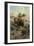 Indian and Buffalo, 1891-Edgar Samuel Paxson-Framed Giclee Print