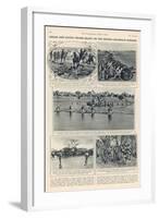 Indian and Native Troops Ready on the Eritrea-Abyssinian Borders-null-Framed Photographic Print