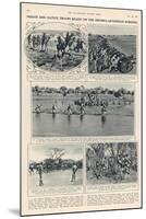 Indian and Native Troops Ready on the Eritrea-Abyssinian Borders-null-Mounted Photographic Print