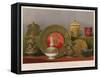 Indian and Turkish Earthenware-null-Framed Stretched Canvas