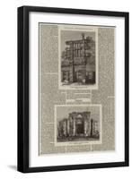 Indian Architecture-null-Framed Giclee Print