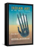 Indian Art of the United States at the Museum of Modern Art-Pistchal-Framed Stretched Canvas