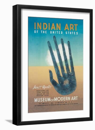 Indian Art of the United States at the Museum of Modern Art-Pistchal-Framed Art Print