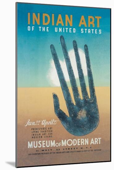 Indian Art of the United States at the Museum of Modern Art-Pistchal-Mounted Art Print