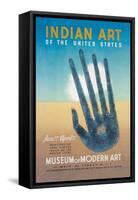 Indian Art of the United States at the Museum of Modern Art-Pistchal-Framed Stretched Canvas