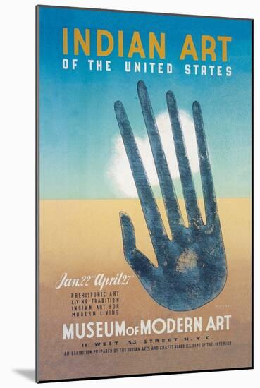 Indian Art of the United States at the Museum of Modern Art-Pistchal-Mounted Art Print