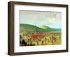 Indian Ball Game-George Catlin-Framed Giclee Print