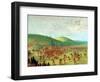 Indian Ball Game-George Catlin-Framed Giclee Print
