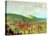 Indian Ball Game-George Catlin-Stretched Canvas