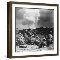 Indian Bombers Holding an Important Trench Near Neuve Chapelle, France, World War I, C1914-C1918-null-Framed Photographic Print