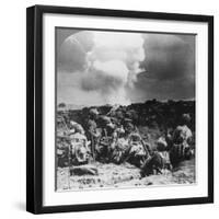 Indian Bombers Holding an Important Trench Near Neuve Chapelle, France, World War I, C1914-C1918-null-Framed Photographic Print