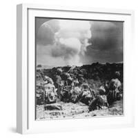 Indian Bombers Holding an Important Trench Near Neuve Chapelle, France, World War I, C1914-C1918-null-Framed Photographic Print