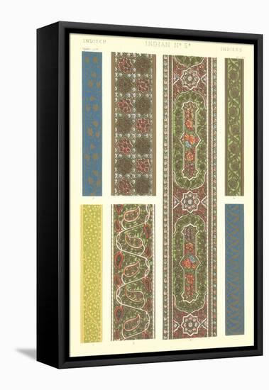 Indian Border Patterns-null-Framed Stretched Canvas