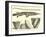 Indian Bow, Quiver, and Baskets Made from Grass, Cyperus Root, Etc-null-Framed Giclee Print