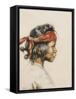 Indian Boy-William Robinson Leigh-Framed Stretched Canvas