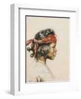 Indian Boy-William Robinson Leigh-Framed Giclee Print