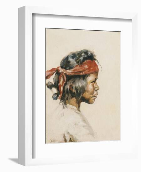 Indian Boy-William Robinson Leigh-Framed Giclee Print