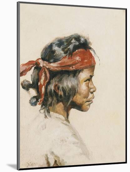 Indian Boy-William Robinson Leigh-Mounted Giclee Print