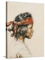 Indian Boy-William Robinson Leigh-Stretched Canvas