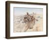 Indian Braves, 1899-Charles Marion Russell-Framed Giclee Print