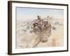 Indian Braves, 1899-Charles Marion Russell-Framed Giclee Print