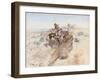 Indian Braves, 1899-Charles Marion Russell-Framed Giclee Print