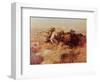 Indian Buffalo Hunt-Charles Marion Russell-Framed Art Print