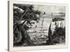 Indian Burial-Ground on the Mississippi, USA, 1870S-null-Stretched Canvas