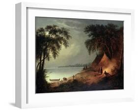 Indian Burial-Cornelius Krieghoff-Framed Giclee Print