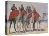 Indian camel cavalry - early 20th century-Mortimer Ludington Menpes-Stretched Canvas