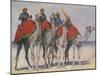 Indian camel cavalry - early 20th century-Mortimer Ludington Menpes-Mounted Giclee Print