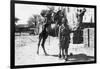 Indian Camel Trooper, Baghdad, 1918-null-Framed Giclee Print