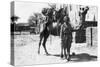 Indian Camel Trooper, Baghdad, 1918-null-Stretched Canvas