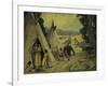 Indian Camp-Eanger Irving Couse-Framed Giclee Print