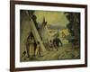 Indian Camp-Eanger Irving Couse-Framed Giclee Print