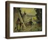 Indian Camp-Eanger Irving Couse-Framed Giclee Print