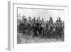 Indian Cavalry after their Charge, Somme, France, First World War, 14 July 1916-null-Framed Giclee Print