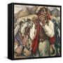 Indian Celebration, 1894-Pedro Leon-Framed Stretched Canvas