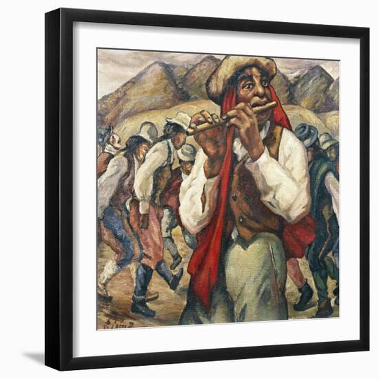 Indian Celebration, 1894-Pedro Leon-Framed Giclee Print