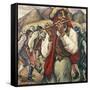 Indian Celebration, 1894-Pedro Leon-Framed Stretched Canvas