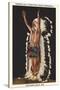 Indian Ceremonial, Wisconsin Dells-null-Stretched Canvas