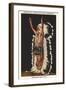 Indian Ceremonial, Wisconsin Dells-null-Framed Art Print