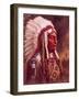 Indian Chief-Frank Humphris-Framed Giclee Print