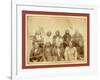 Indian Chiefs Who Counciled with Gen. Miles and Setteled [Sic] the Indian War -- Standing Bull-null-Framed Giclee Print