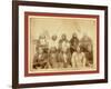 Indian Chiefs Who Counciled with Gen. Miles and Setteled [Sic] the Indian War -- Standing Bull-null-Framed Giclee Print