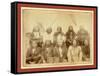 Indian Chiefs Who Counciled with Gen. Miles and Setteled [Sic] the Indian War -- Standing Bull-null-Framed Stretched Canvas