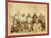 Indian Chiefs Who Counciled with Gen. Miles and Setteled [Sic] the Indian War -- Standing Bull-null-Mounted Giclee Print