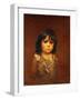 Indian Child with Tear-Grace Carpenter Hudson-Framed Giclee Print