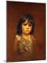 Indian Child with Tear-Grace Carpenter Hudson-Mounted Giclee Print